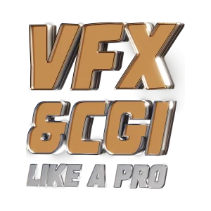 VFX and CGI Like A Pro course logo by Badr Diab